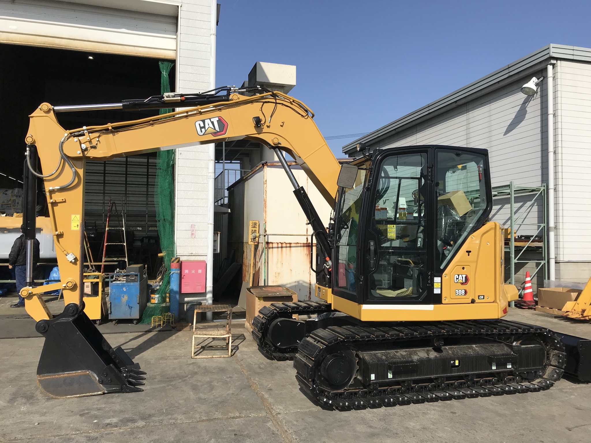 小型バックホー（2号機）